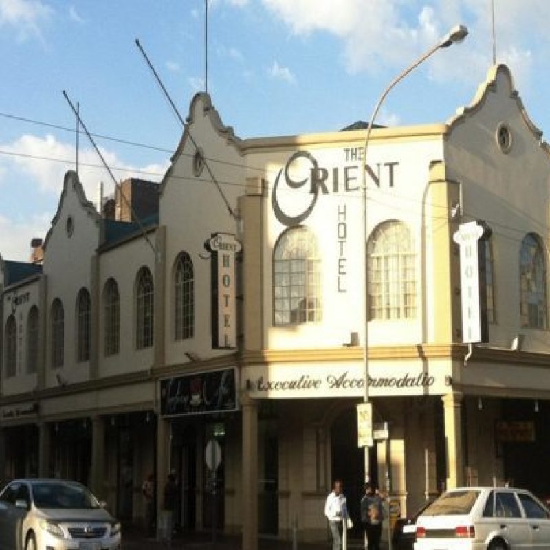 The Orient Hotel in Fordsburg, Johannesburg